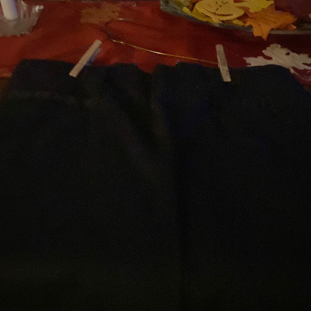 Maurice stretchy zippered back skirt